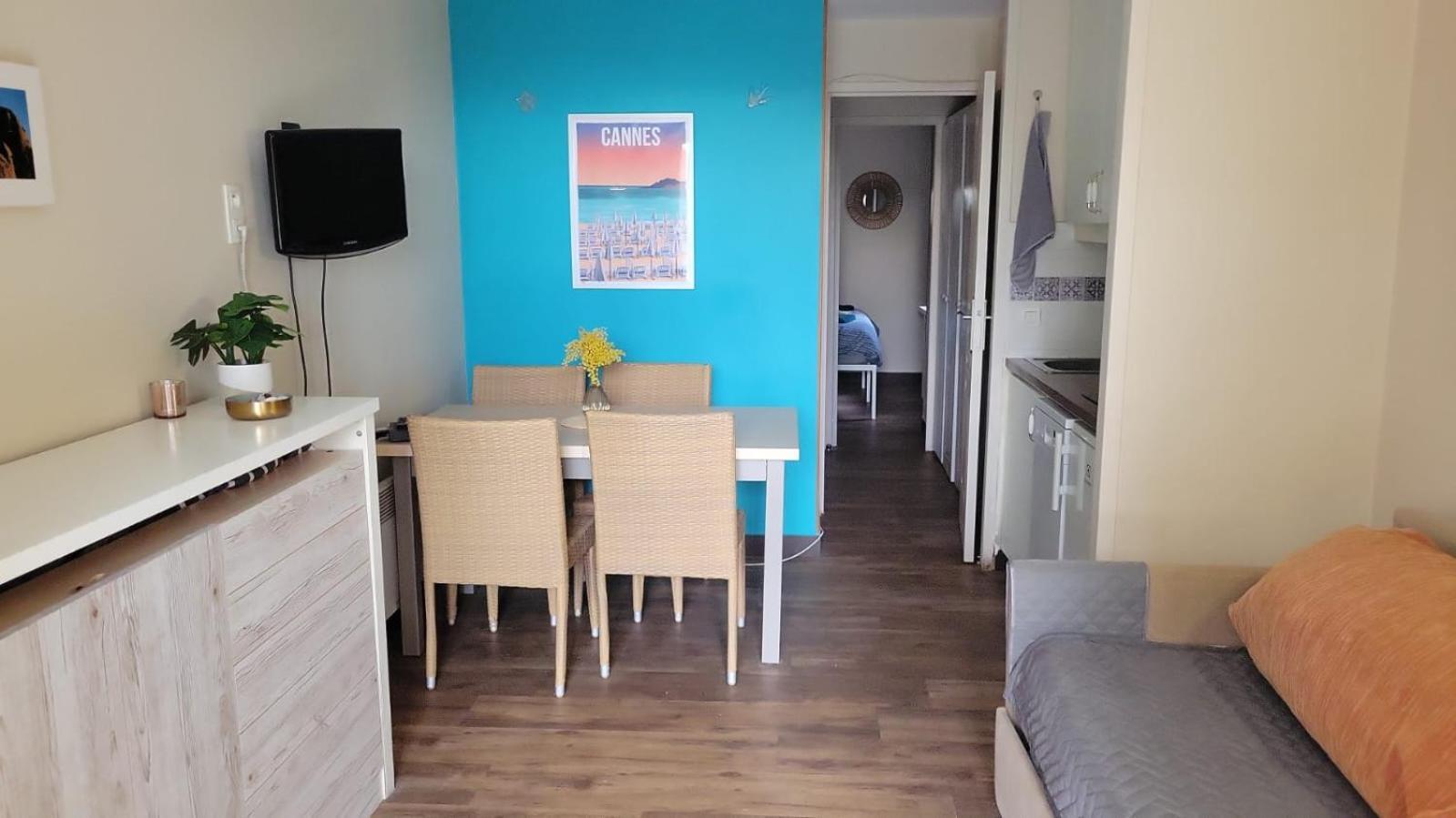 Superbe Appartement Cannes Avec Piscine 1 Chambre Eksteriør billede